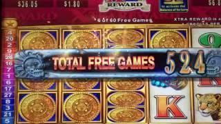 Huge Win Hand Pay -- Mayan Chief Slot Machine -- 772 Spins -- Credit Prize