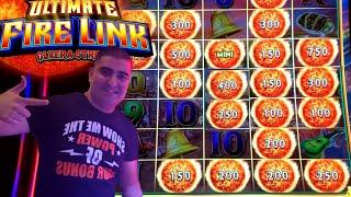 Ultimate Fire Link Slot Machine Bonuses Won - Up To $20 Bet | SEASON-11 | EPISODE #8