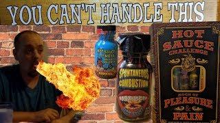 WARNING• They tried to KILL ME• Pleasure & Pain Hot Sauce Challenge•
