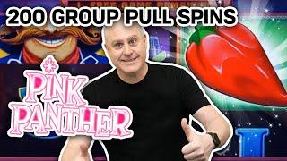 200 GROUP PULL SLOT SPINS @ Hard Rock Punta Cana  We Got TWO Pink Panther Handpays!