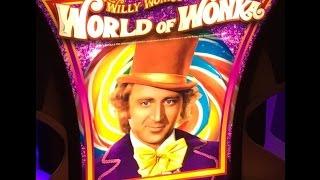 *New* World of Wonka Slot Machine Willy Wonka Series First Look -- Live Play, Feature, and Bonus