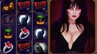 ELVIRA: MISTRESS OF THE DARK Video Slot Game with an ELVIRA FREE SPINBONUS