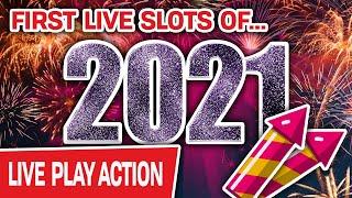 FIRST VEGAS LIVE SLOT PLAY OF 2021  Let’s Start the Year With Some JACKPOTS!