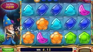 Wizard of Gems slot by Play'n GO - Gameplay