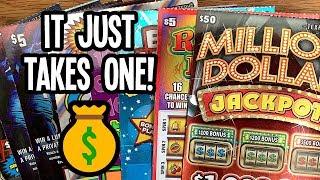 GREAT WIN!!  $50 Ticket plus LOTS MORE!  TEXAS LOTTERY Scratch Off Tickets