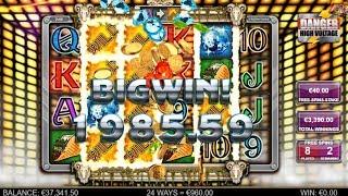 Danger! Slot   MAX BET Free Spins BIG WIN!