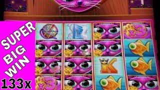 Miss Kitty Gold Slot Machine Super Big Win 133x  !!! + W4 Miss Kitty $10 Bet Bonus