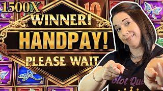 OVER 1500x my bet JACKPOT HANDPAY ! When BIG BETS DON'T WORK !!