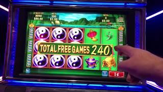 CHINA SHORES 500 FREE GAMES JACKPOT HANDPAY free games or credit prize? WHATS BETTER ?
