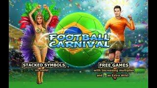 Football Carnival Online Slot from Playtech with Increasing Multiplier in Free Spins Bonus
