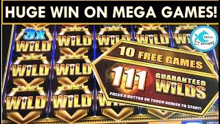 I CHASED AND GOT A HUGE WIN ON MEGA GAMES - ROYAL RICHES SLOT MACHINE! I LOVE VEGAS!!!