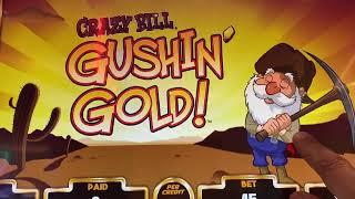 JEFF VS CRAZY BILL GUSHIN’ GOLD VGT SLOT #casino #slots #choctaw