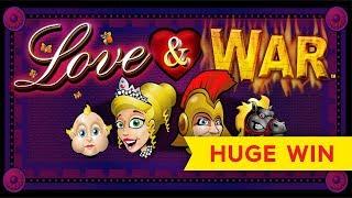 MASSIVE WIN! Love & War Slot - INCREDIBLE RETRIGGERS!