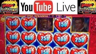 LIVE CASINO PLAY + BIG WINS and BONUS Slot Machine FREE GAMES + Jackpot Progressives Videos