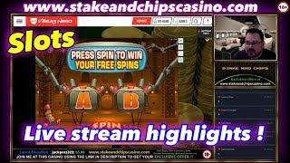 Online Slots Bonus & wins Compilation - From Live stream  CASINO GAMES - VEGAS HERO