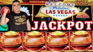 4 SCATTERS JACKPOT On High Limit Slot Machine In Las Vegas