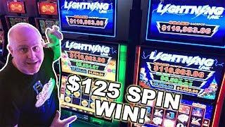 $125 SPIN WIN Lightning Link Happy Lantern Slots | The Big Jackpot