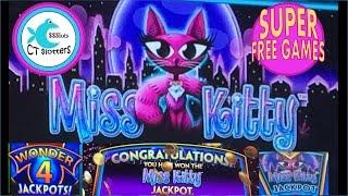 Miss Kitty Wonder 4 Jackpots Slot Machine - Super Free Games - BIG WIN!!