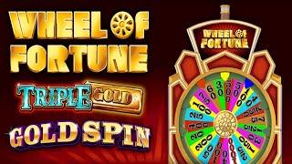 BIG WINS on Mega Bucks Super Stacks + $10.00 BETS on WHEEL of FORTUNE TRIPLE GOLD + DOUBLE GOLD SPIN
