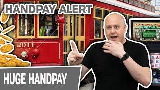 HANDPAY ALERT  High-Limit Cable Car Cash PAYS ME