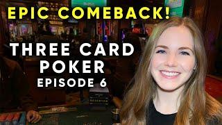 3 CARD POKER! ️ ️ ️ ️ Decided To DOUBLE DOWN! $2000 Buy In! Episode 6!
