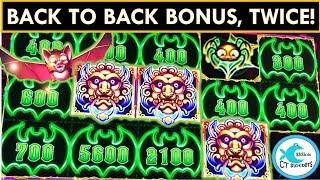 THIS SLOT IS MY ATM!  BACK TO BACK BONUSES TWICE! LOCK IT LINK SLOT MACHINE