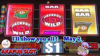 Non Stop! May 2nd - Slot Play For The Day Slot Machine Wins