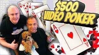 ️ $500 Video Poker ️ The HIGHEST STAKES on YouTube Poker, Keno & Slot WIN$ | The Big Jackpot