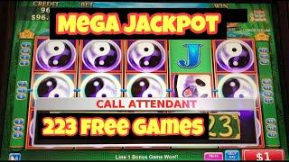 ** BIGGEST HANDPAY ** China Shores High Limit Slot Machine Huge Jackpot Retrigger 239 Spins Slots