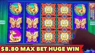 ️$8.80 MAX BET HUGE WIN️FLOWER OF RICHES & TREE OF WEALTH Slot Machine Bonus Compilation