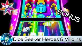 ️ New - Dice Seeker Heroes & Villains Slot Machine Bonus