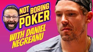 Daniel Negreanu is RUTHLESS on Commentary 10/10  | Not Boring Poker Vol. 6 #shorts