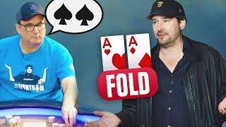 (SCANDAL!) Phil Hellmuth Erupts At Matusow After Being Told His Cards