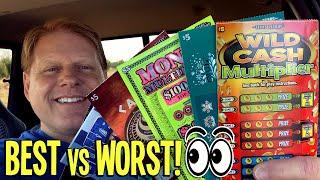 BEST vs WORST!  Didn't See That Coming  18 TICKETS!  TEXAS Lottery Scratch Offs