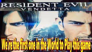 We're the First People IN THE WORLD to Play !New Sega Sammy Slot RESIDENT EVIL VENDETTA Slot世界初！