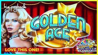 I LOVE FINDING Rare Slots to Play! Golden Age is a WINNER!