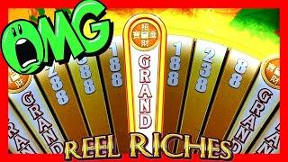 $ GRAND JACKPOT WITH ONE WEDGE!! • REEL RICHES • FORTUNE AGE • BIG SLOT MACHINE WINS & BONUSES