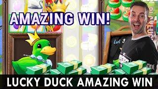 My BIGGEST WIN on Lucky Duck!  PlayBCSlots