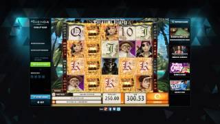 Quickspin Treasure Island Video Slot - General Play