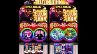 WMS Elton John slot machine Rocketman bonus