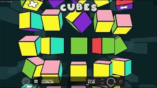 Cubes 2 slot machine by Hacksaw Gaming gameplay  SlotsUp