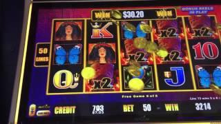 BIG WIN - Lightning Link Tiki Fire Slot Machine Bonuses
