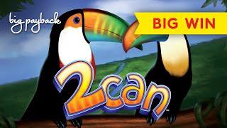 LOVE IT! 2Can Slot - BIG WIN BONUS - LOOK AT ALL OF THOSE BIRDS!