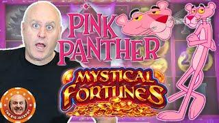 $25 SPINS! •Pink Panther Mystical Fortunes with 3 BONUSES! •