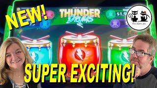 NEW SLOT MACHINE! THUNDER DRUMS! PLUS ULTIMATE FIRE LINK EXPLOSION & POWER 4 & COIN COMBO = BIG WINS