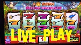 Zillion Gators Live Play Max Bet $4.00 FUN AND DOUBLED Slot Machine IGT