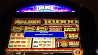 Double Jackpot Progressives MOTHER SIZED MACHINE LIVE PLAY  Slot Machine Pokie at Seneca, NY