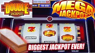 I RISKED IT ALL ON A DOUBLE JACKPOT BLAZING 7 SLOT MACHINE!  $125 per spin! WATCH ME WIN!