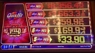 Quick Hits slot- 3 max bet bonuses!