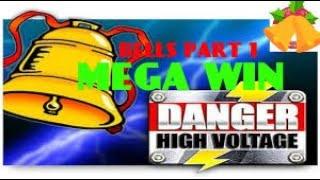 DANGER HIGH VOLTAGE (BIG TIME GAMING) MEGA BIG WIN! JINGLE THE BELLS PART ONE